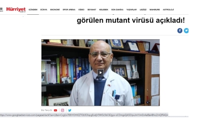 Prof. Dr. Yalçın, Türkiye'de en fazla görülen mutant virüsü açıkladı!