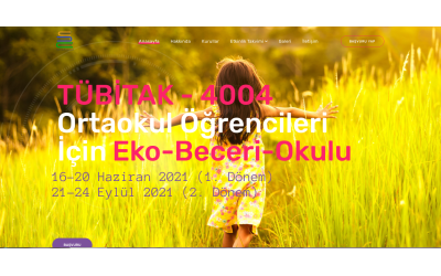 TÜBİTAK-4004 ECO-SKILLS-SCHOOL FOR SECONDARY STUDENTS